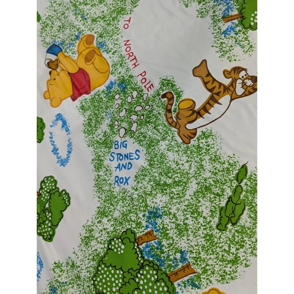 VNTG 1985!🚨Classic Winnie The Pooh Wipeable Activity Play Floor Mat Sensory 38